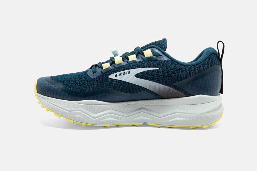 Caldera 5 Trail Brooks Running Shoes NZ Womens - Navy - DLPXKQ-851